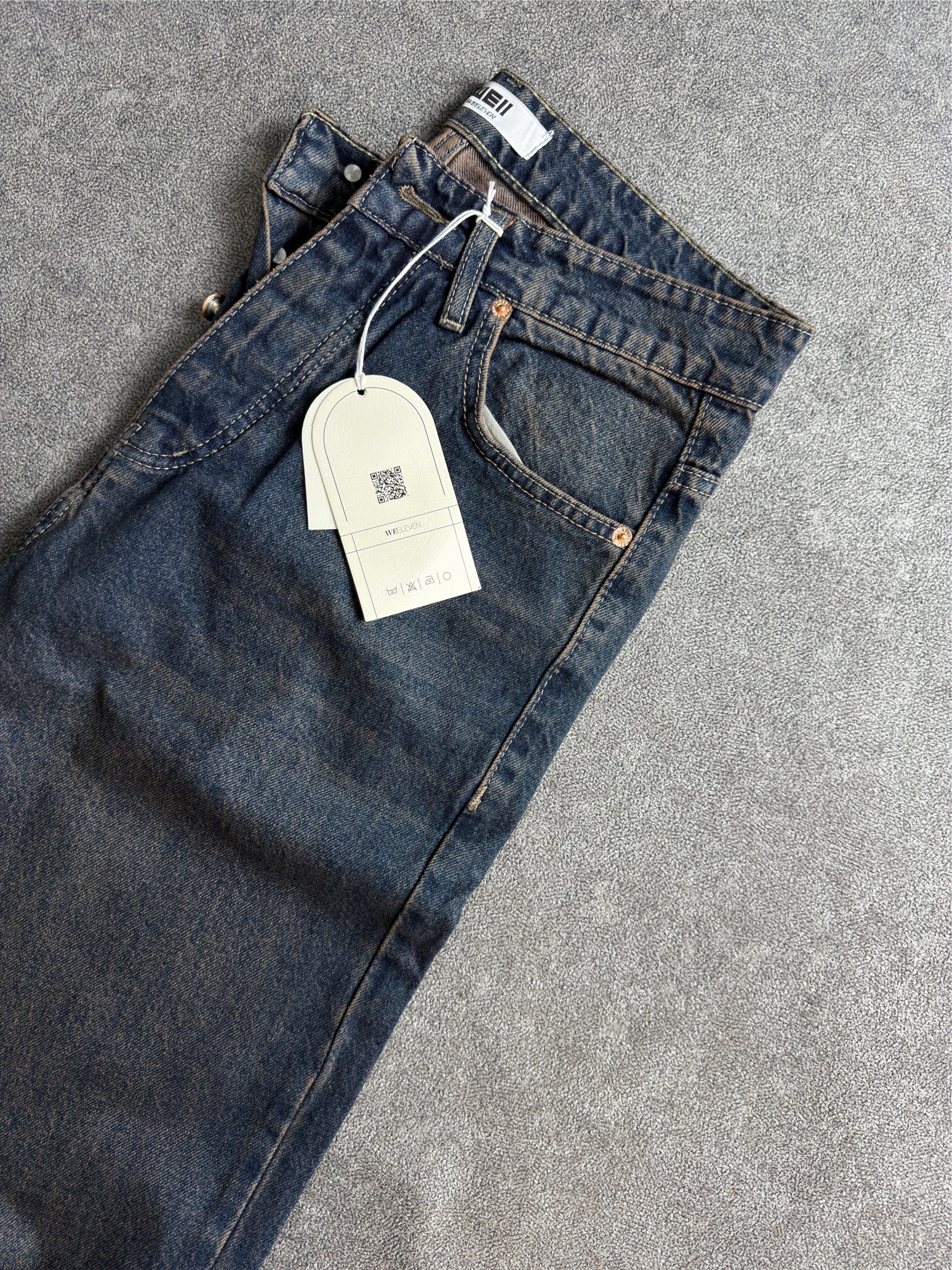 Baggy jeans bleu petrole-we11