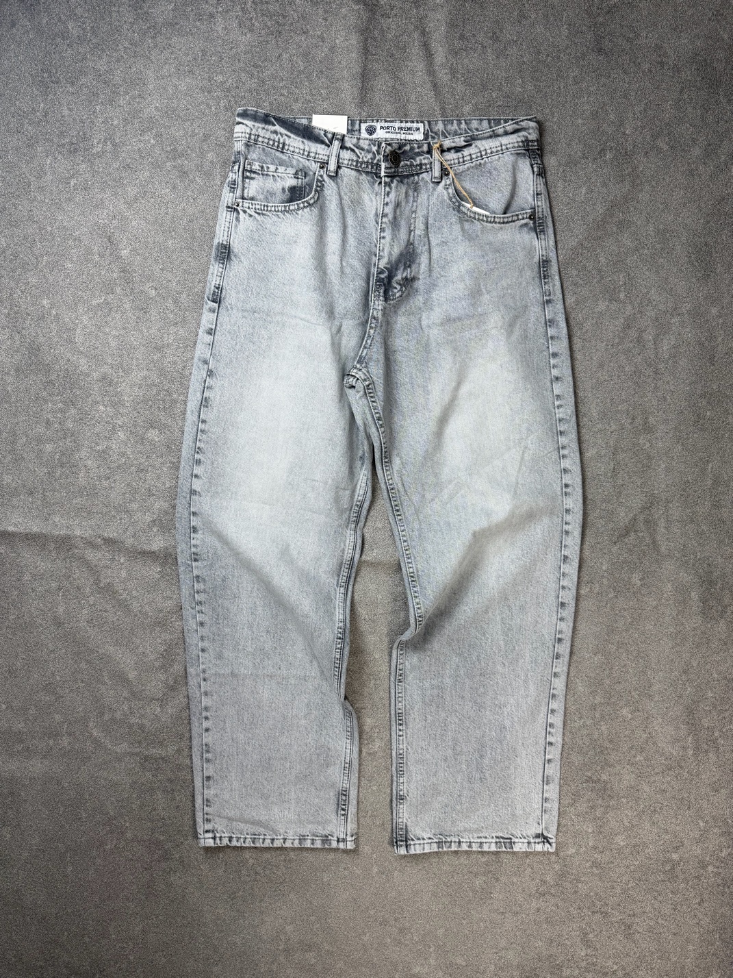 Extra baggy p-gris clair